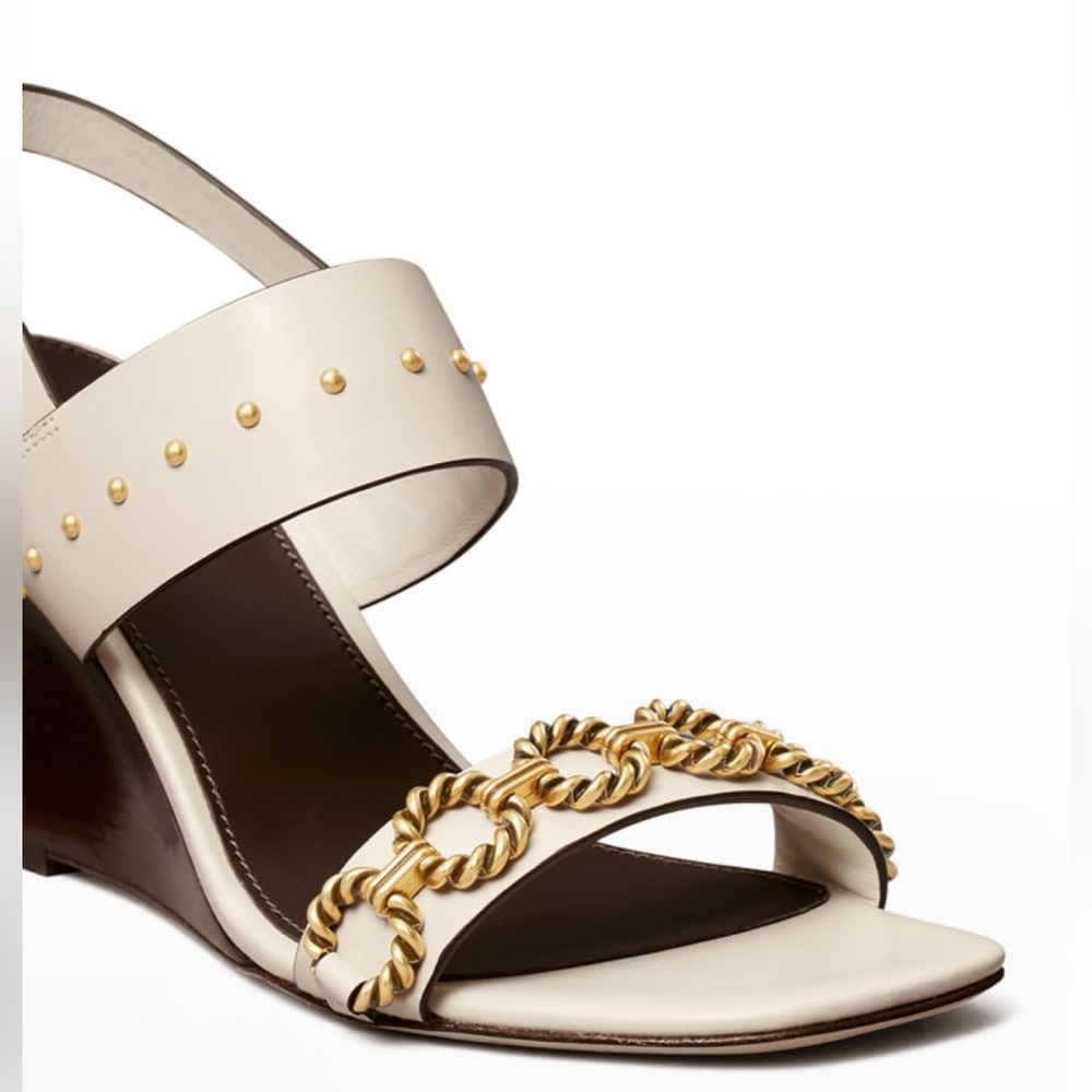 NEW Tory Burch Wedge Sandals - Sz 11
